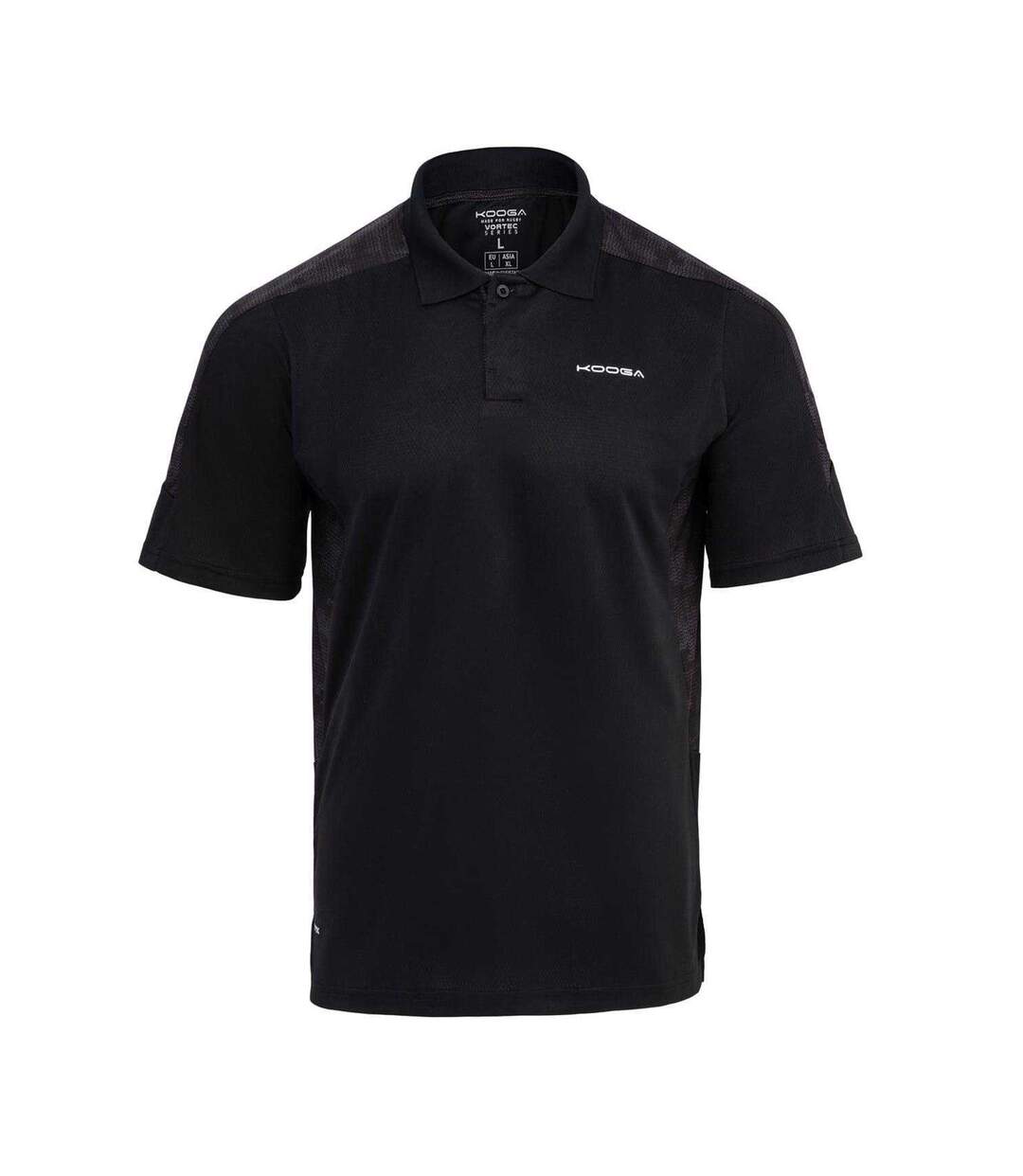 Polo Rugby Vortec Homme Noir KooGa-1