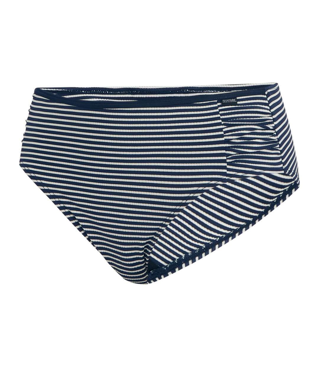 Bas De Maillot De Bain Motif/style À Rayures Femme Bleu Marine Blanc Regatta-4