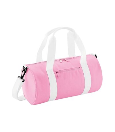 Mini Holdall One Size Classic Pink White Bagbase