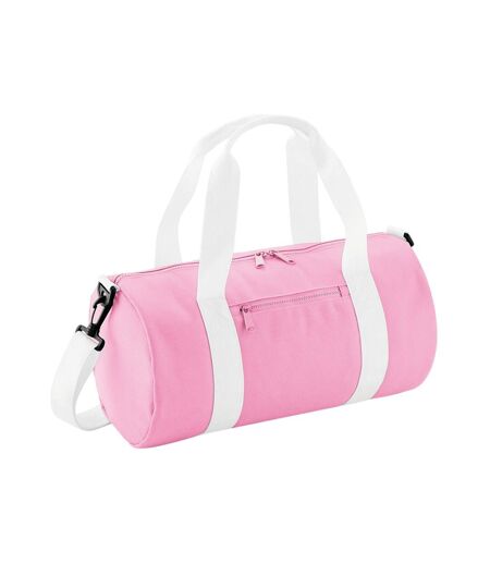 Mini Holdall One Size Classic Pink White Bagbase