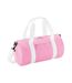Mini Holdall One Size Classic Pink White Bagbase-1