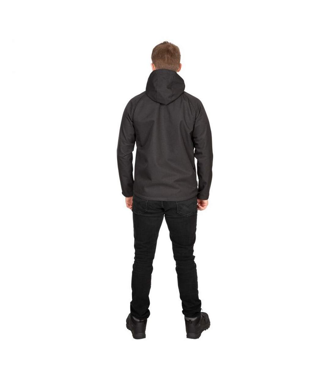 Trespass Mens Maverick Softshell Jacket (Black)