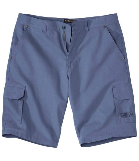 Men's Slate Blue Cargo Shorts