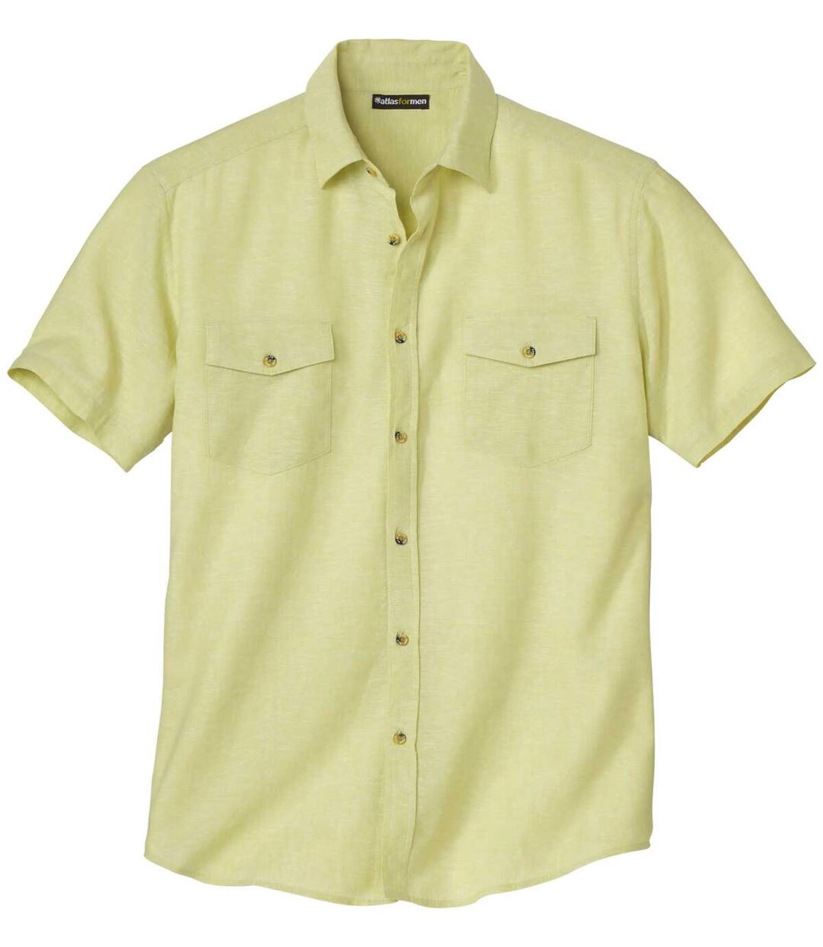 Sommerhemd Capri aus Leinen und Baumwolle Atlas For Men