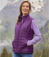Women's Purple Puffer Vest Atlas For Men