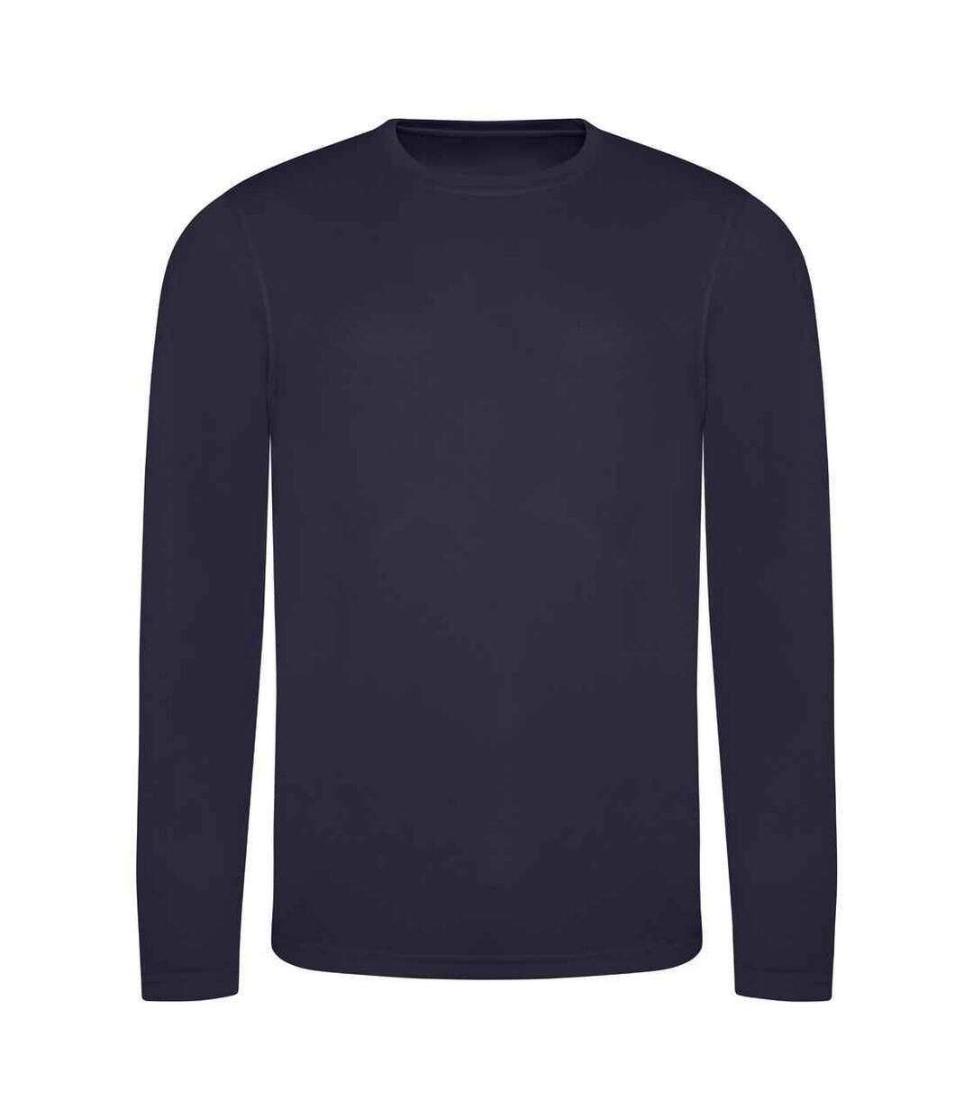 T-shirt Adulte Bleu Marine Français AWDis Cool-1