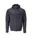 Mens Customised Hooded Fleece Jacket Dark Navy Mascot-1