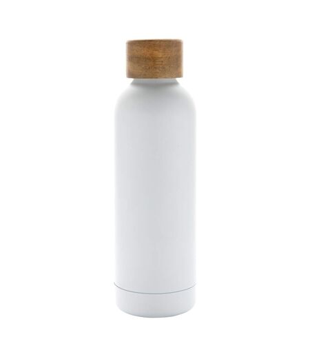 Recycled stainless steel 500ml bottle one size white XD Collection
