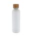 Recycled stainless steel 500ml bottle one size white XD Collection-1