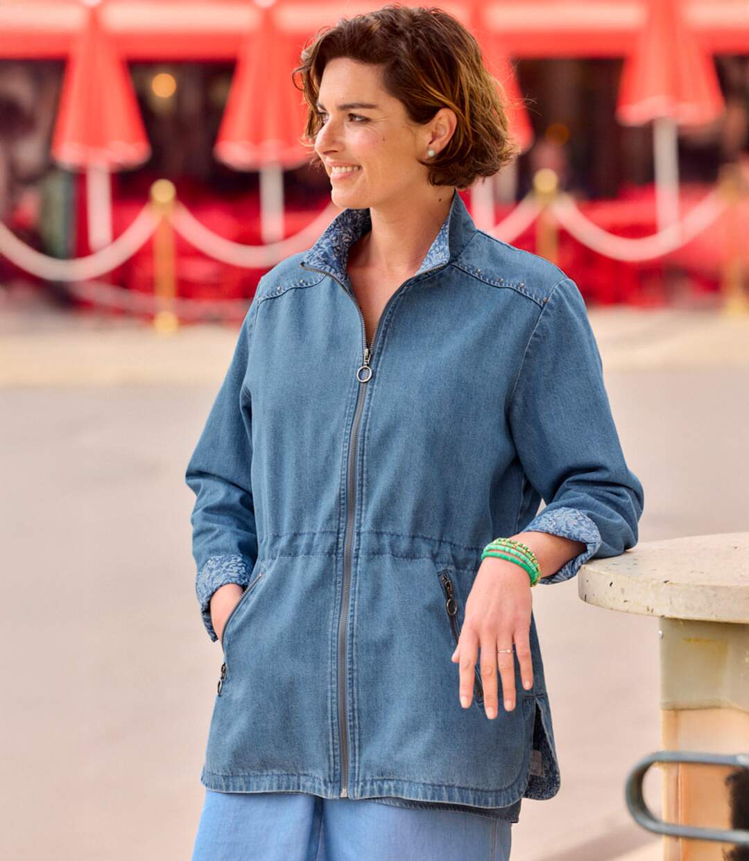 La Veste en Denim Ultra-Fluide-3