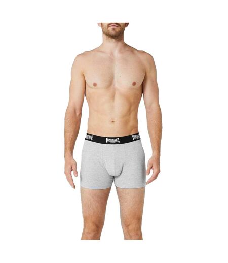 Lot De 2  Boxers Homme Gris Lonsdale