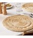 Set de Table Tressé Soleya 38cm Beige-3