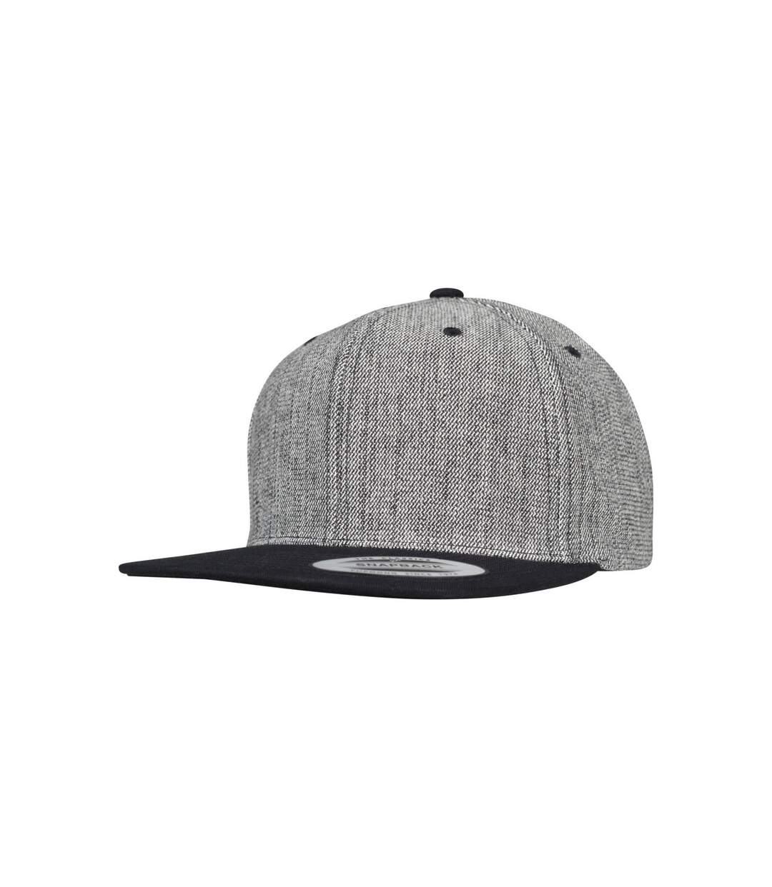 Casquette De Baseball Noir Chiné Noir Flexfit-1