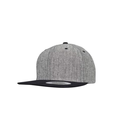 Casquette De Baseball Noir Chiné Noir Flexfit