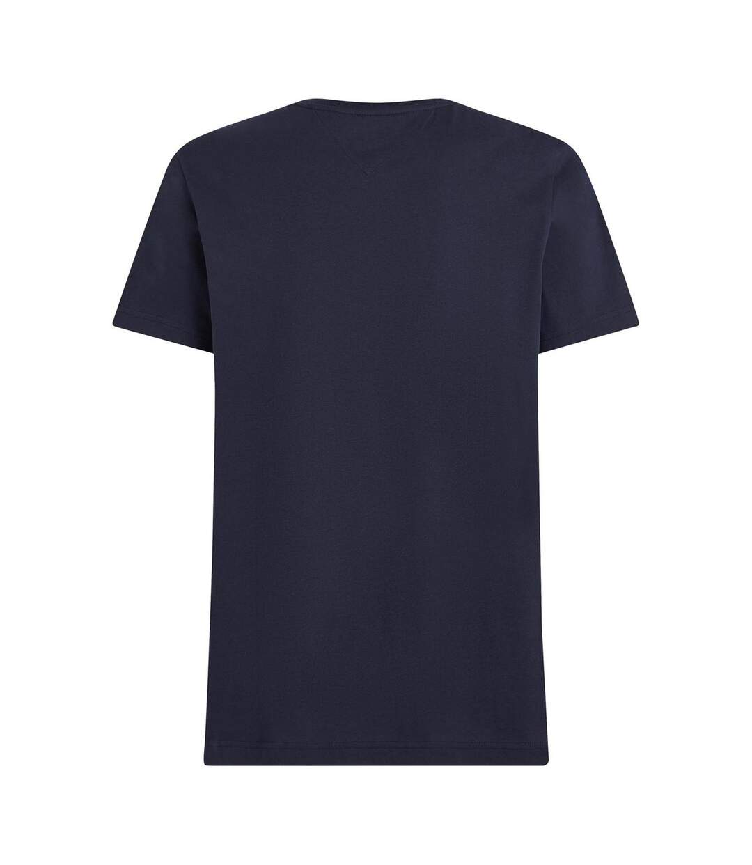 T-shirt Motif/style Logo Brodé Homme Rose Foncé Violet Tommy Hilfiger-3