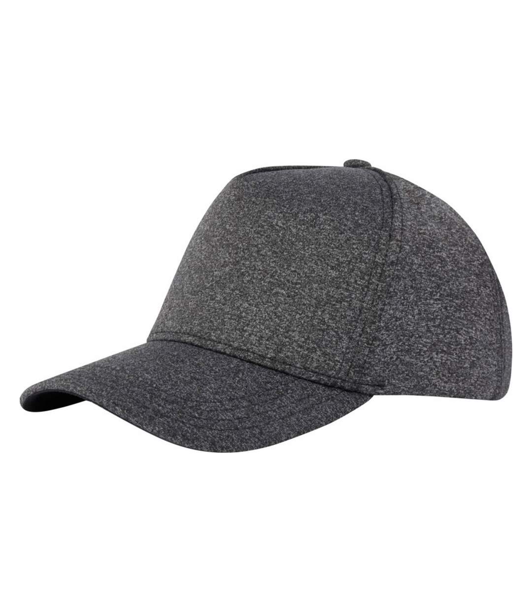 Manu 5 panel stretch baseball cap charcoal Elevate-3