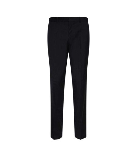 Mens H-genius Virgin Wool Slim Trousers Dark Blue Hugo Boss