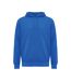 Unisex Adult Rila Recycled Cotton Lightweight Hoodie Royal Blue Iqoniq-2
