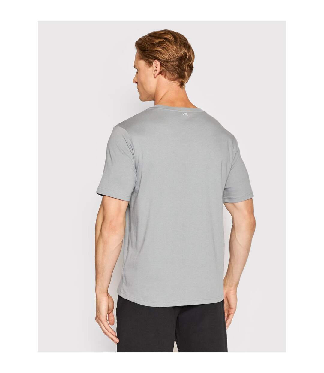 Tee shirt de sport stretch logo réfléchisant  -  Calvin klein - Homme