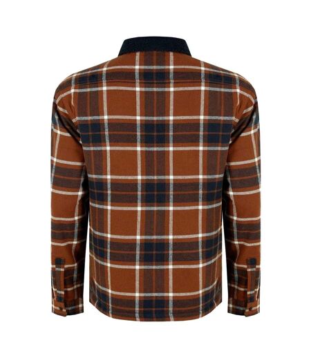 Surchemise Manches Longues Homme Rouge Pastel Firetrap