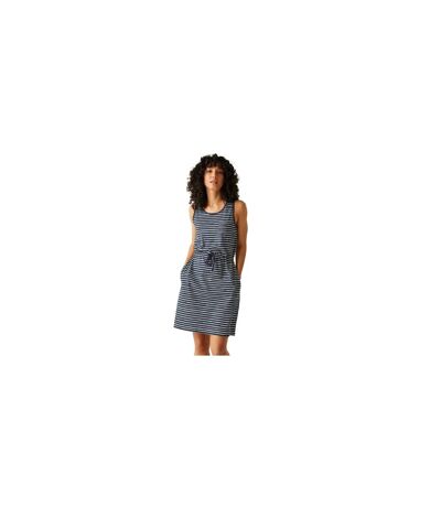 Robe Décontractée Ariena Femme Bleu Marine Blanc Regatta