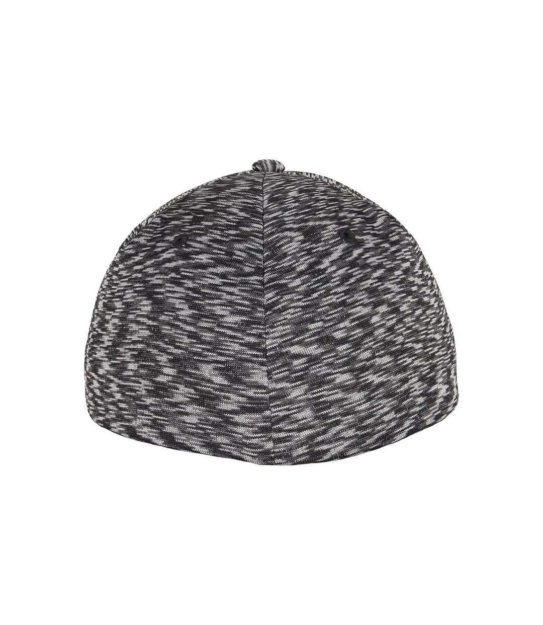 Casquette De Baseball Delta Noir Chiné Flexfit-2