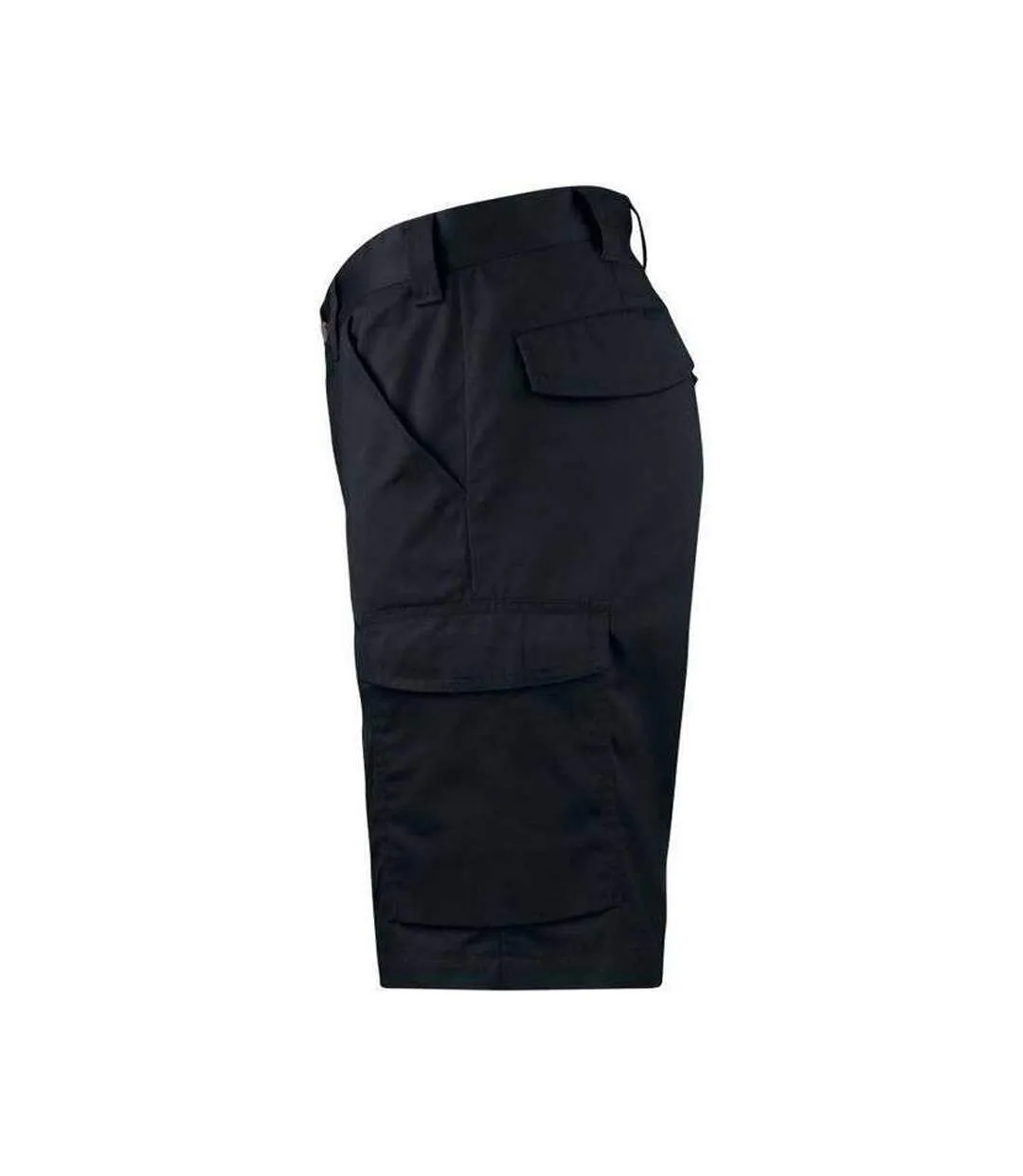Mens Plain Work Shorts Black Projob-3