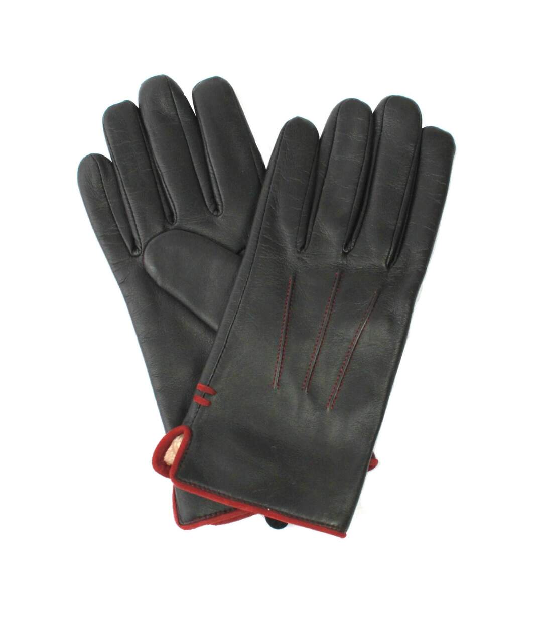 Gants charles homme noir / bordeaux Eastern Counties Leather-1