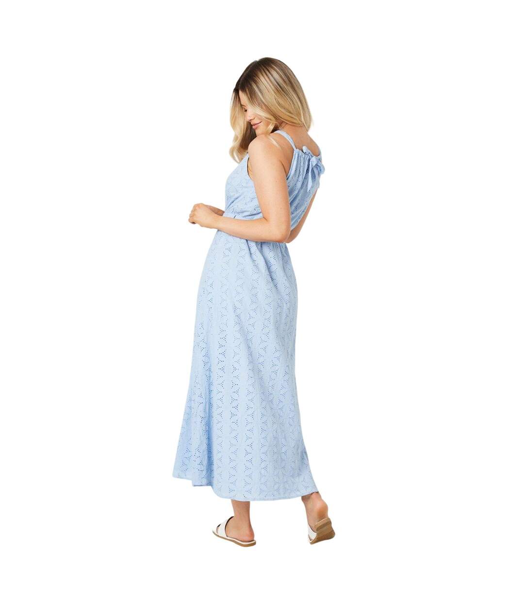 Robe mi-longue femme bleu Dorothy Perkins