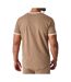 T-Shirt taupe/blanc homme project x paris 2511114-2