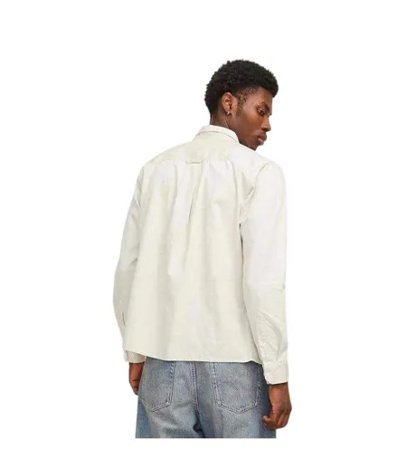 Chemise Homme Beige Pâle Jack And Jones