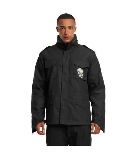 Mens M65 Standard Skull Jacket Black Mister Tee