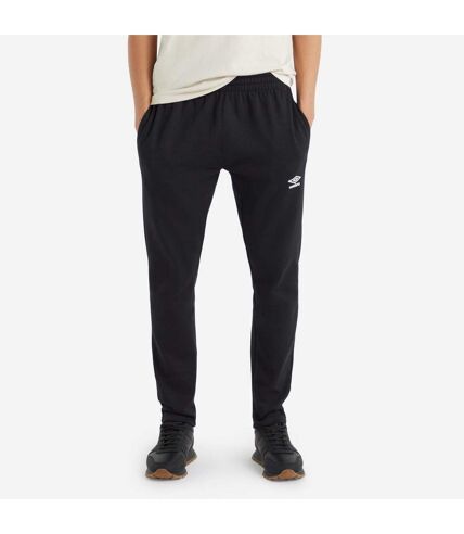 Umbro Mens Fleece Sweatpants (Black) - UTUO2068