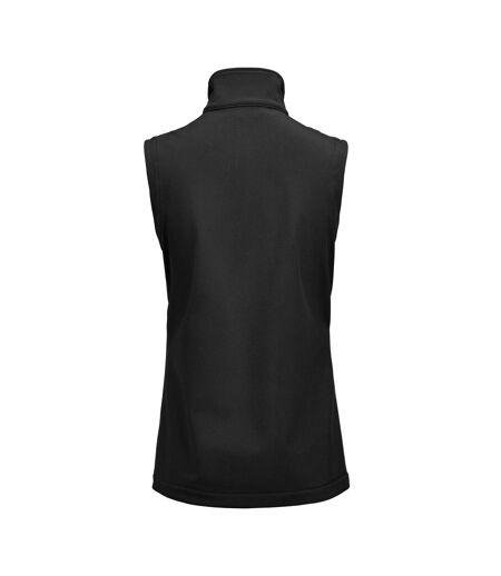 Womens/ladies Valley Gilet Black James Harvest