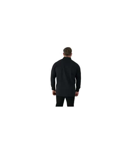 Mens D555 Richard Oxford Tall Long-sleeved Shirt Black Duke