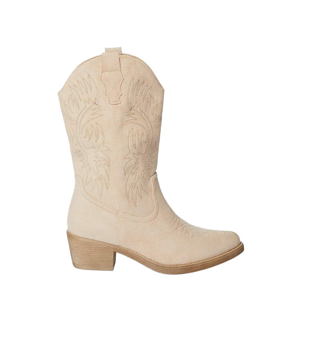 Bottes de cowboy kobi femme beige Dorothy Perkins