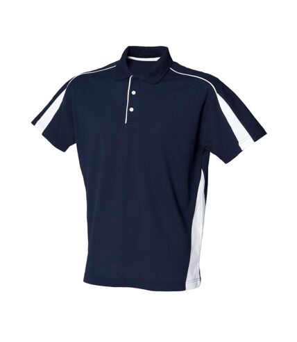 Finden & Hales Mens Club Polo Shirt (Navy/White) - UTRW431