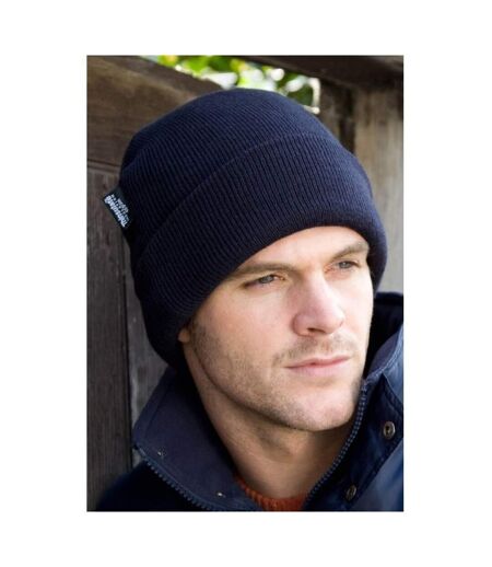 Result Woolly Thermal Ski/Winter Hat with 3M Thinsulate Insulation (Navy Blue)