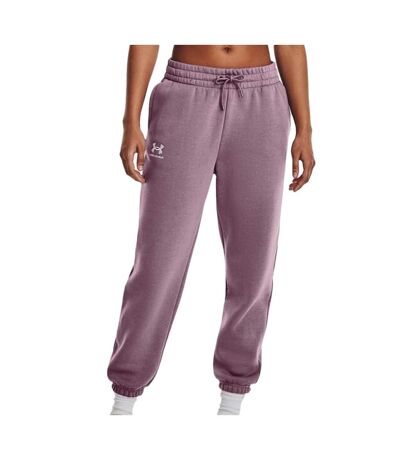 Jogging Mauve Femme Under Armour Essential Fleece - L