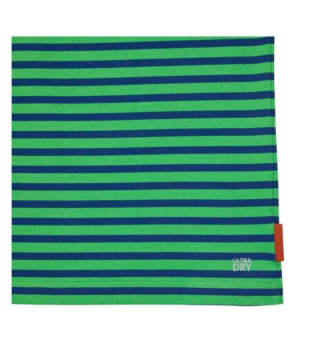 T-shirt Motif/style À Rayures Roland Garros Edition Adulte Bleu Lacoste