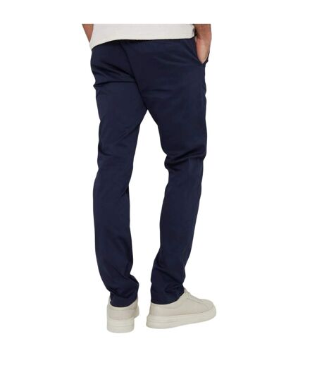 Chino Homme Bleu Marine Taupe Threadbare