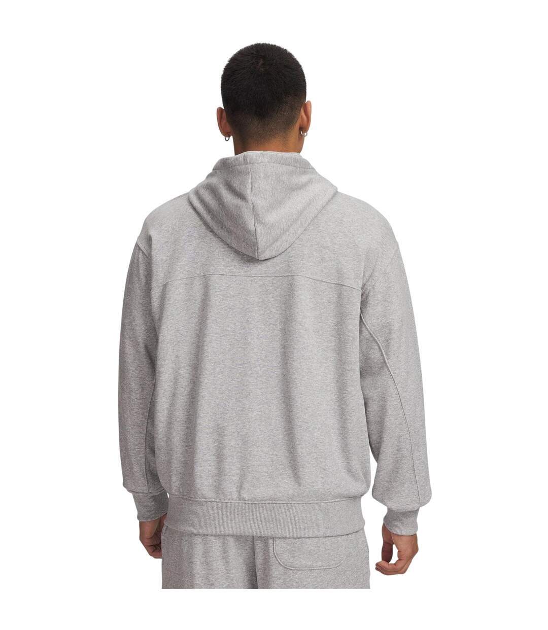 Veste À Capuche Rival Homme Gris Noir Under Armour-2