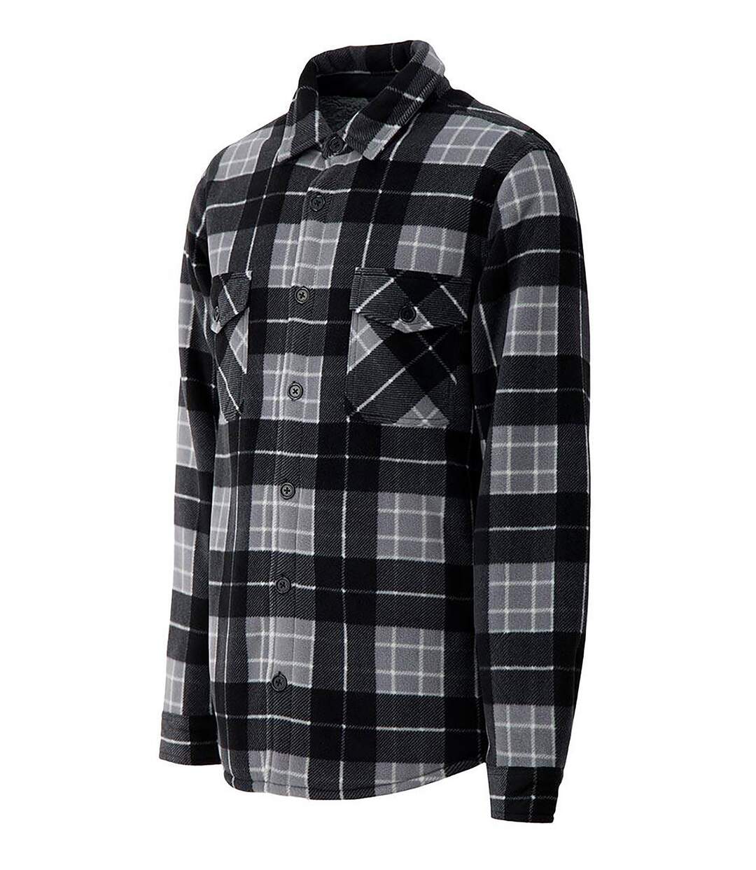 Heat Holders - Men's Quilted Plaid Winter Jacket-2