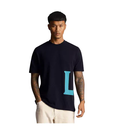 T-shirt Homme Bleu Marine Lyle & Scott
