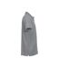 Mens Classic Hoodie Grey Melange Clique-4