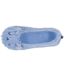 Isotoner Chaussons extra-light Ballerines femme imitation fourrure, semelle antidérapante-3