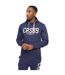 Sweat À Capuche Ellsworth Homme Bleu Marine Crosshatch-2