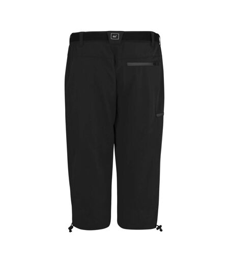 Pantacourt Extensible À Taille Semi-élastiquée Xert Femme Noir Regatta