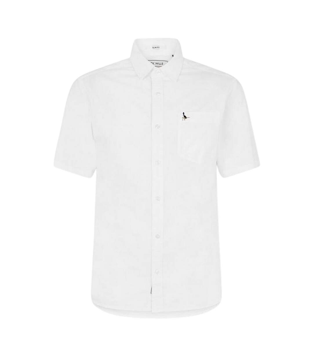 Mens Stableton Classic Oxford Button-down Shirt White Jack Wills-2