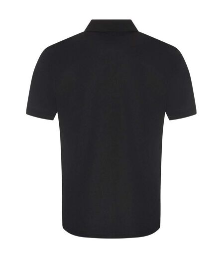 Mens Jersey Superwash 60c Regular Polo Shirt Black Kustom Kit